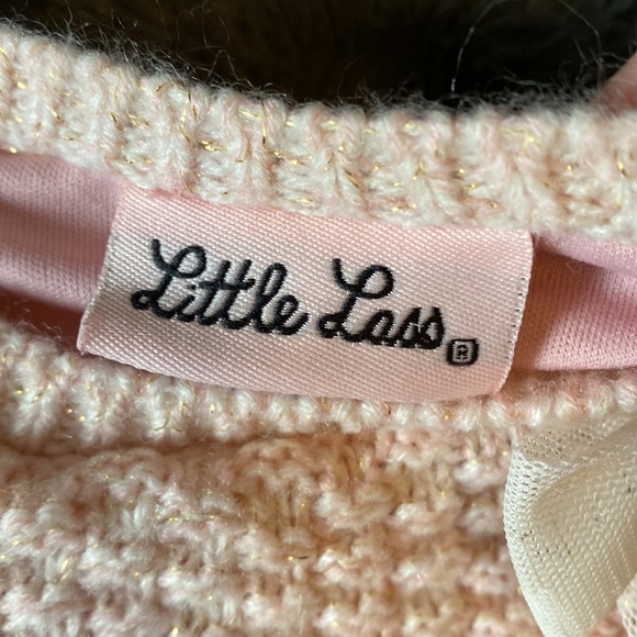 4/20 Baby girl mock ruffle dress sweater in EUC 18-24M - Picture 4 of 8